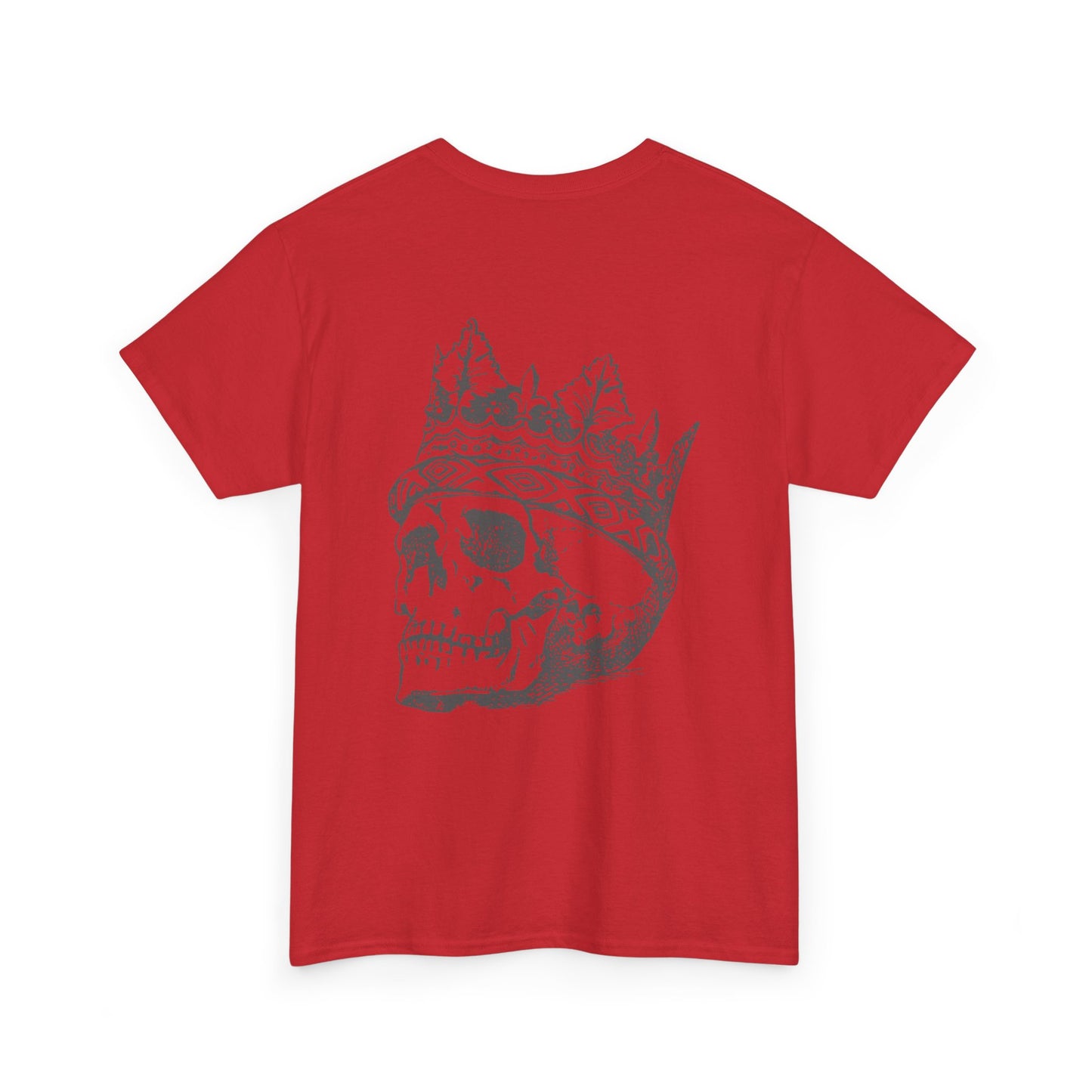 Skull King Graphic Tee — 'Dead Palace' Gothic Rock T-Shirt