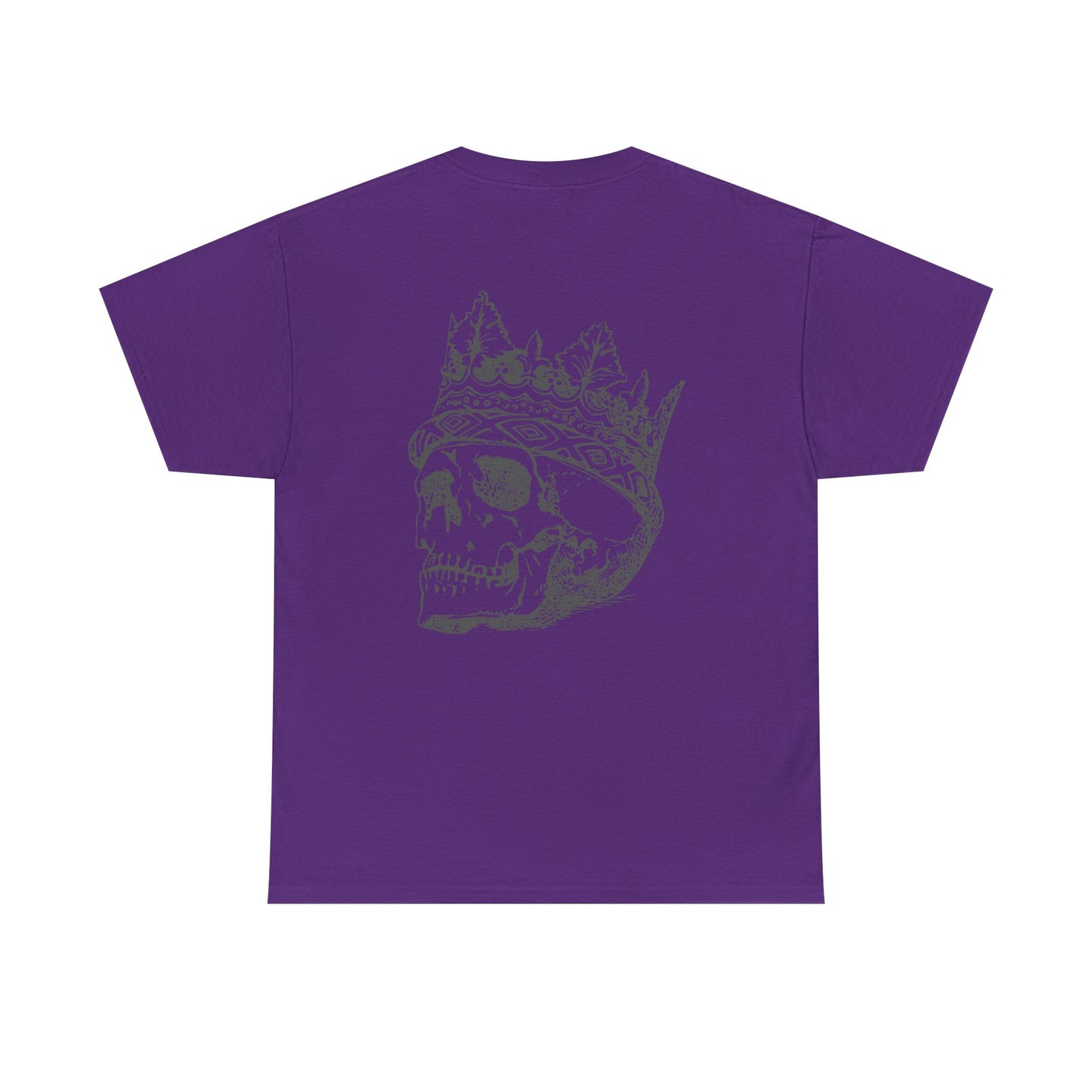 Skull King Graphic Tee — 'Dead Palace' Gothic Rock T-Shirt