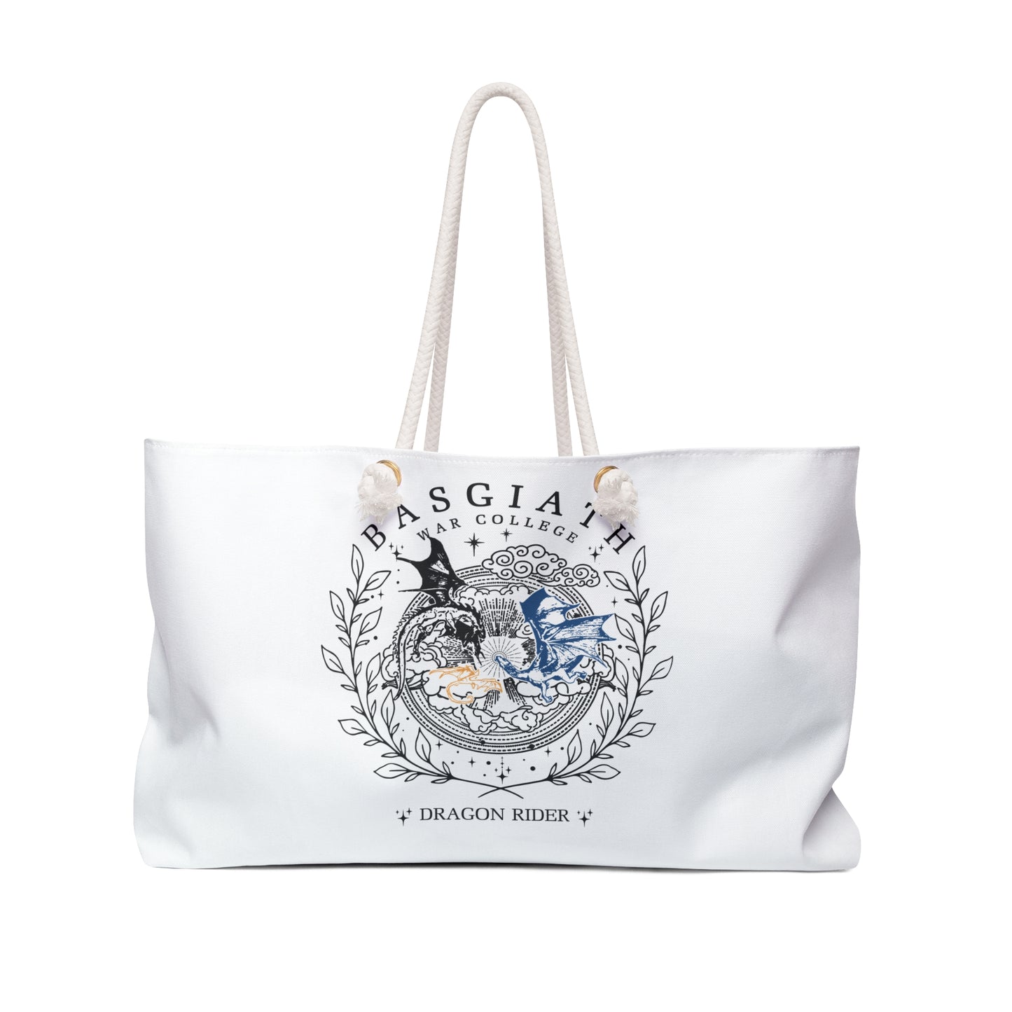 Dragon Rider Weekender Bag — 'A Dragon Without Their Rider Is A Friend; A Rider Without Their Dragon Is Dead'