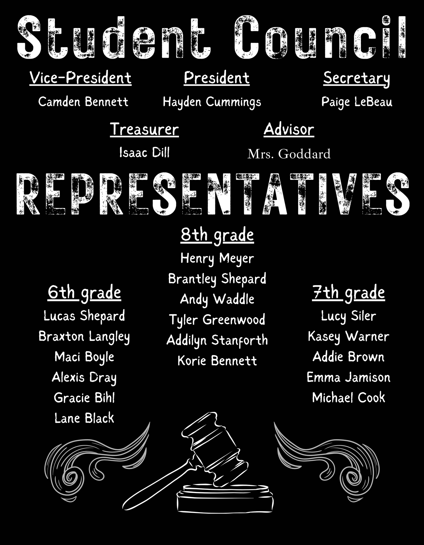 MTMS Student Council T-shirt