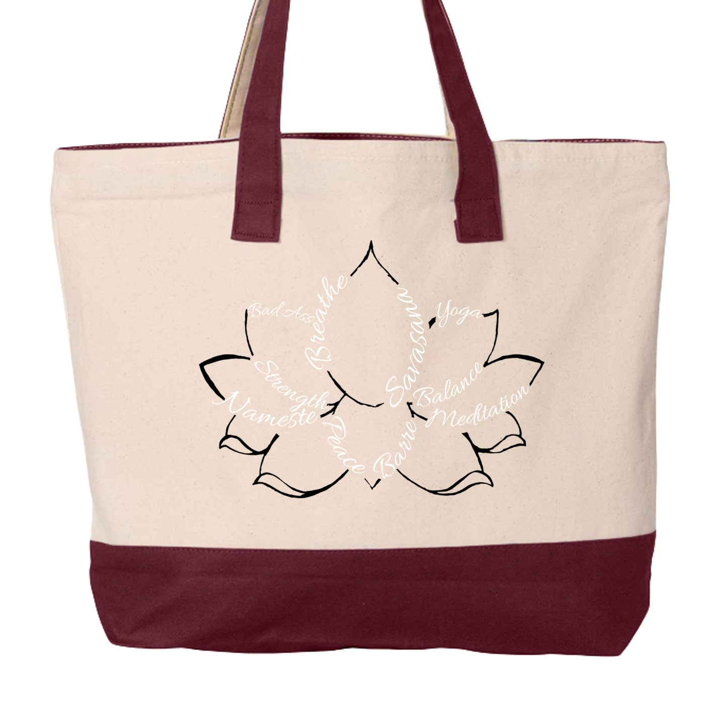 Natural/ Maroon - Q1300 - BACK