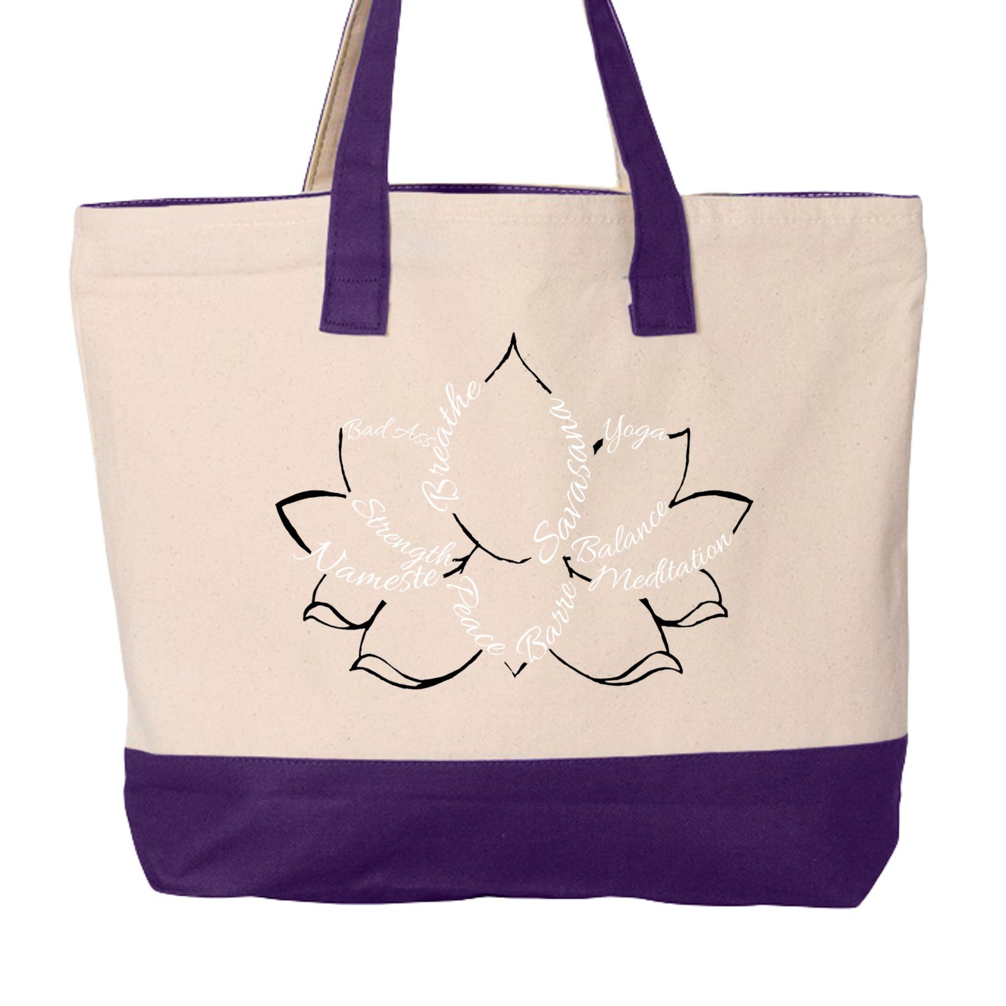 Natural/ Purple - Q1300 - BACK